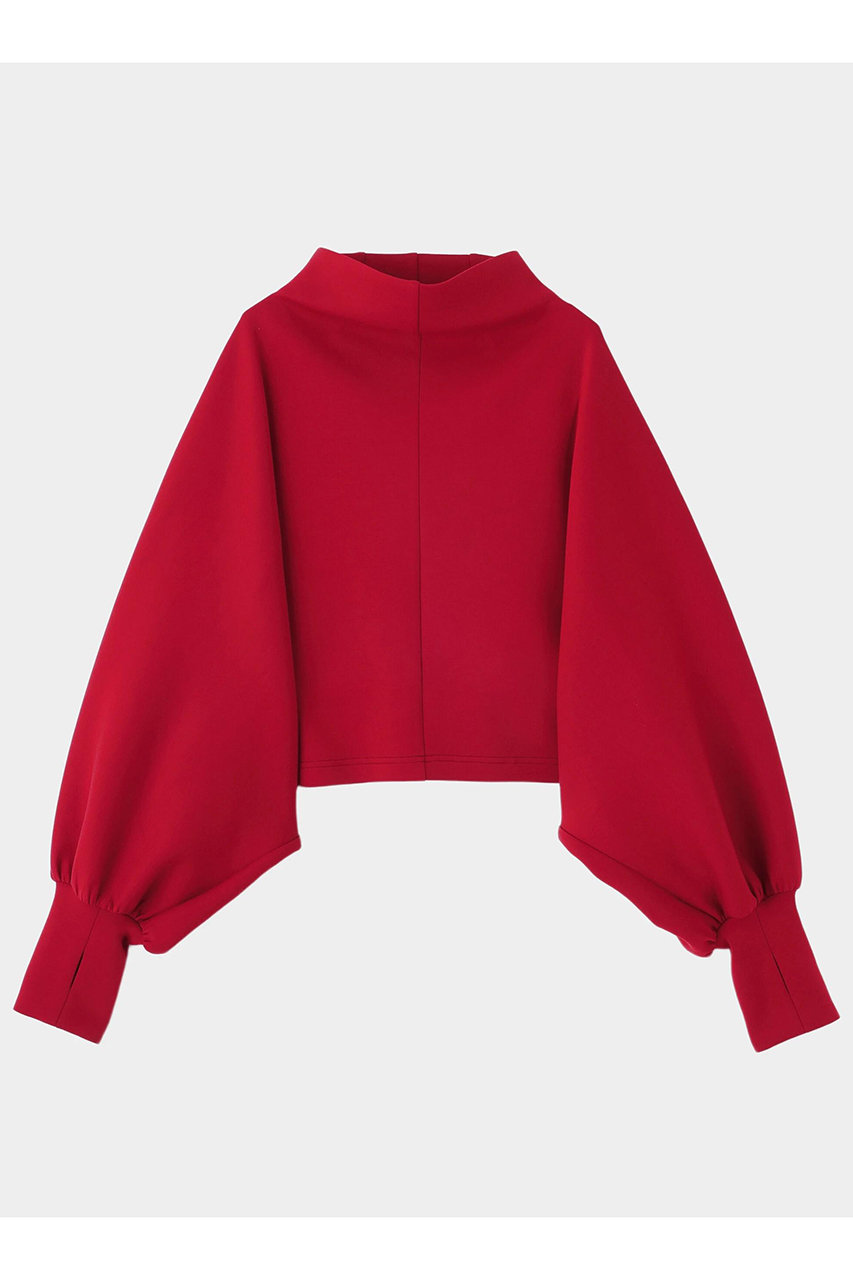 LE PHIL 《LE PHIL SPORTS》ライトダンボールショート丈プルオーバー (レッド, F) ル フィル ELLE SHOP LE PHIL 《LE PHIL SPORTS》ライトダンボールショート丈プルオーバー (レッド, F) ル フィル ELLE SHOP