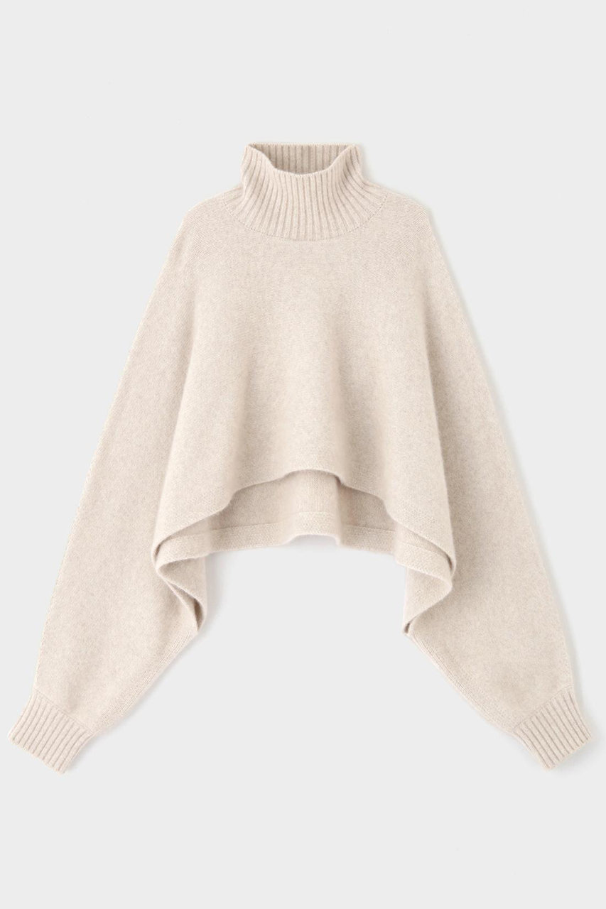 LE PHIL フォックス混ハイネックニット (ベージュ, F) ル フィル ELLE SHOP LE PHIL フォックス混ハイネックニット (ベージュ, F) ル フィル ELLE SHOP