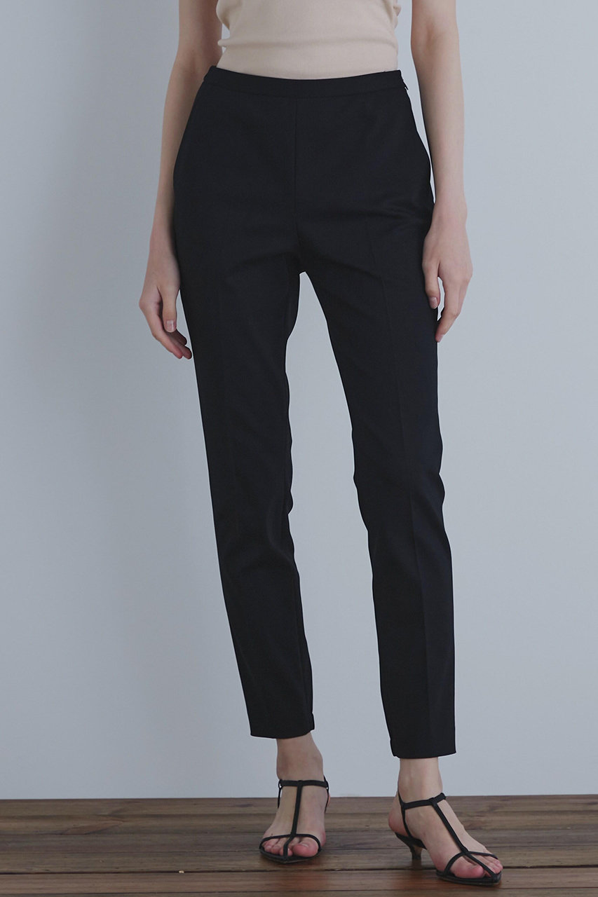LE PHIL 《LE PHIL》ダブルクロスストレッチテーパードパンツ (ブラック, 1) ル フィル ELLE SHOP LE PHIL 《LE PHIL》ダブルクロスストレッチテーパードパンツ (ブラック, 1) ル フィル ELLE SHOP