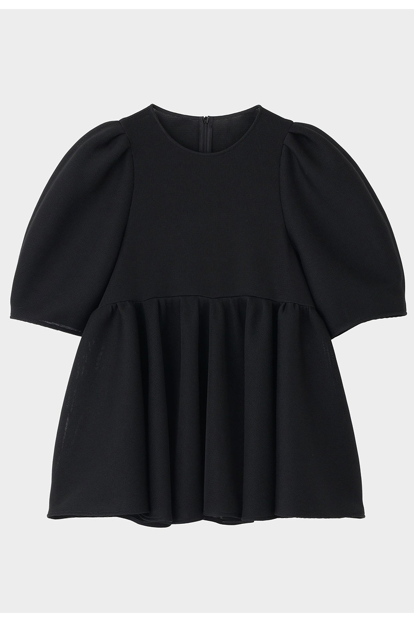 LE PHIL メッシュダンボールブラウス (ブラック, F) ル フィル ELLE SHOP LE PHIL メッシュダンボールブラウス (ブラック, F) ル フィル ELLE SHOP