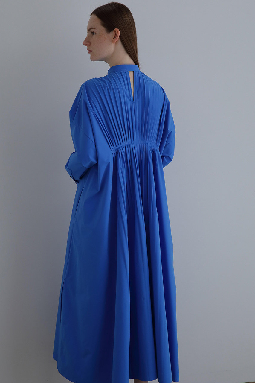 LE PHIL 《LE PHIL》SOLOTEX バックプリーツワンピース (ブルー, 1) ル フィル ELLE SHOP LE PHIL 《LE PHIL》SOLOTEX バックプリーツワンピース (ブルー, 1) ル フィル ELLE SHOP