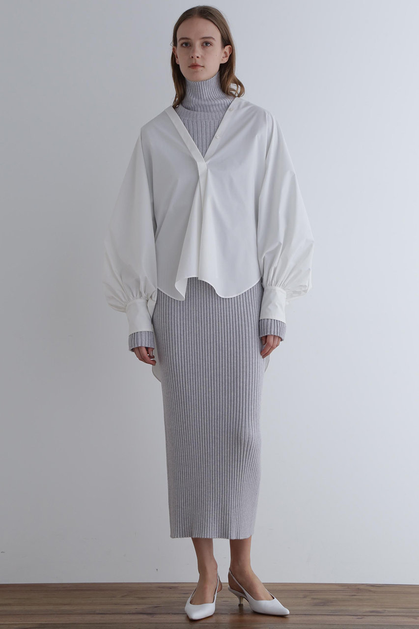 LE PHIL(ル フィル)｜SOLOTEXブロードバックギャザーブラウス