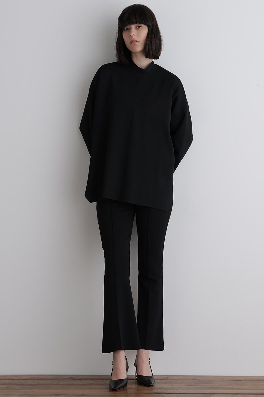 LE PHIL(ル フィル)｜ダブルジャガードニット/ブラック の通販