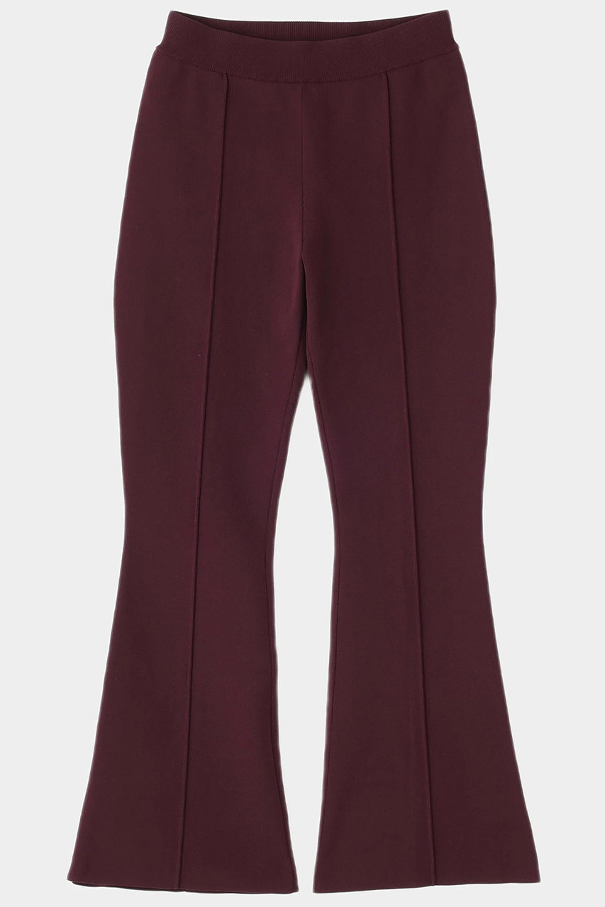 ル フィル/LE PHILのダブルジャガードニットパンツ(ワイン/5345270006)