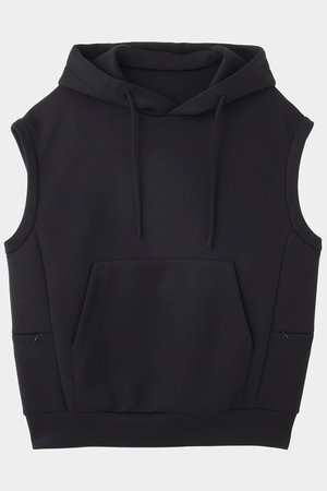 美品▲LE PHILルフィル//ウールパーカー▲ダークグレー プルオーバー LE PHIL SPORTS》テックダンボールフーディ | LE PHIL（ル フィル