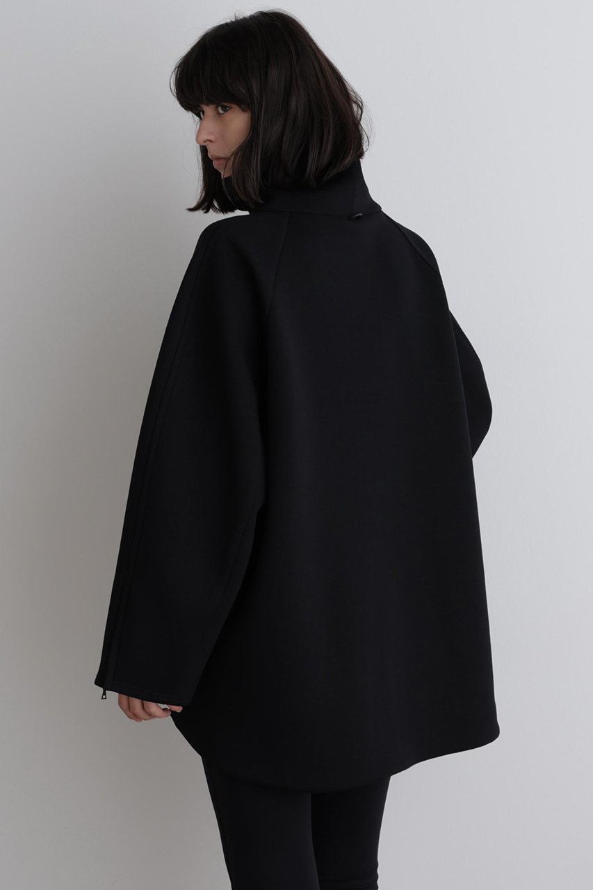 新品 LE PHIL ブラックボーダードライタッチオーバーサイズプル