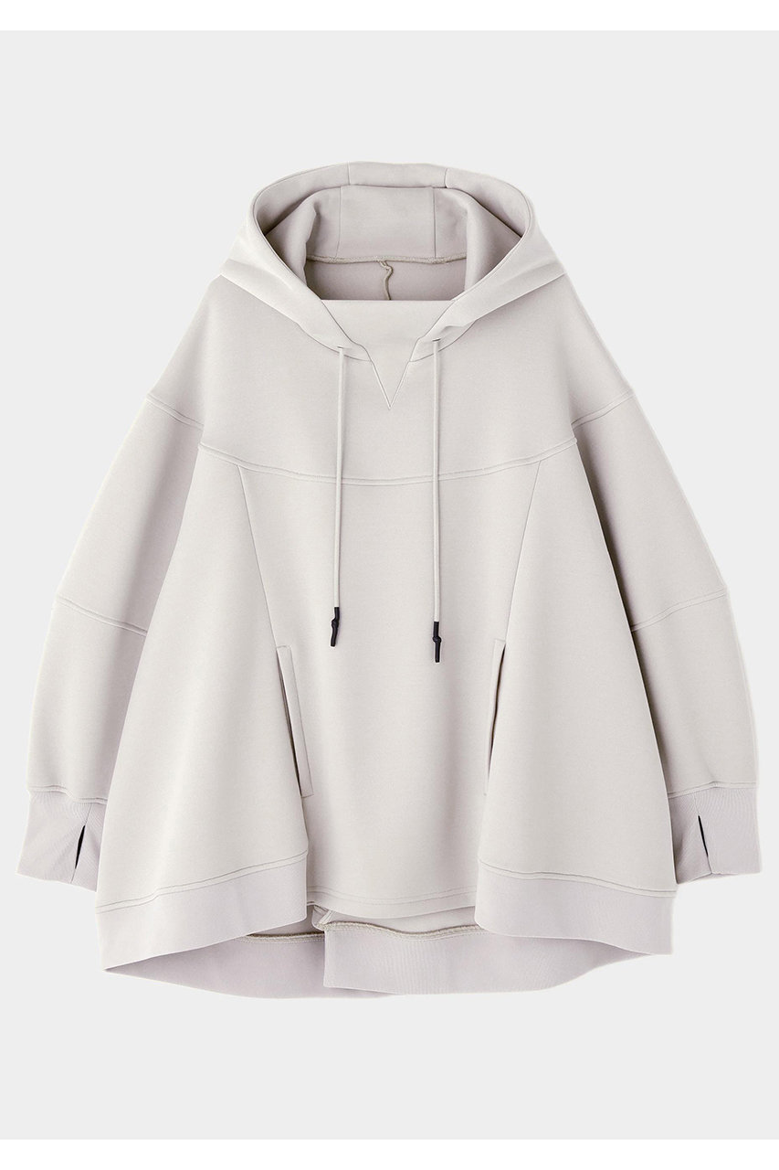 LE PHIL 《LE PHIL SPORTS》テックダンボールジャージフーディ (ベージュ, F) ル フィル ELLE SHOP LE PHIL 《LE PHIL SPORTS》テックダンボールジャージフーディ (ベージュ, F) ル フィル ELLE SHOP