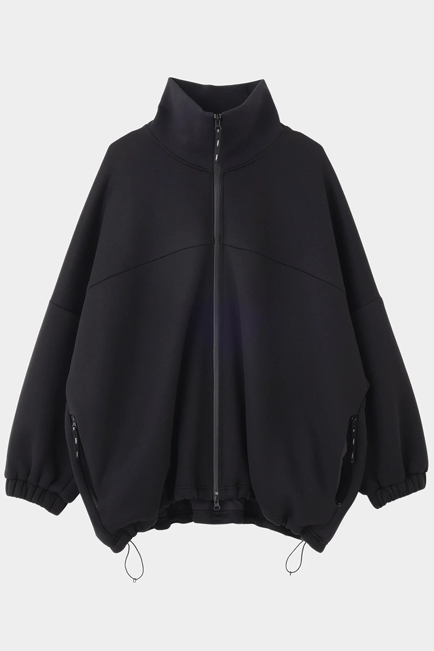 LE PHIL 《LE PHIL SPORTS》テックダンボールスタンドカラーブルゾン (ブラック, F) ル フィル ELLE SHOP LE PHIL 《LE PHIL SPORTS》テックダンボールスタンドカラーブルゾン (ブラック, F) ル フィル ELLE SHOP