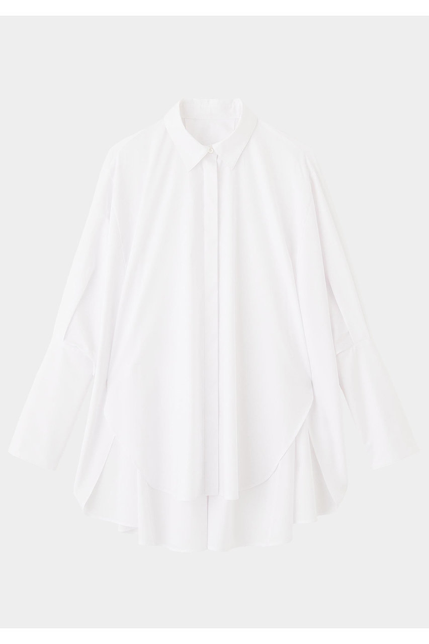 ルフィル　ロングブラウス　白　新品！ LE PHIL(ル フィル)｜【予約販売】オーバーサイズロングカフス
