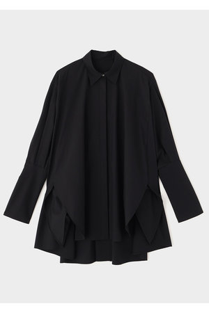 ル フィル/LE PHILのオーバーサイズロングカフスシャツ(110400/110403)