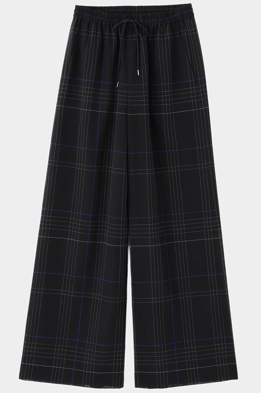 ル フィル/LE PHILのシアーウールパンツ(ブラック/5345230904)