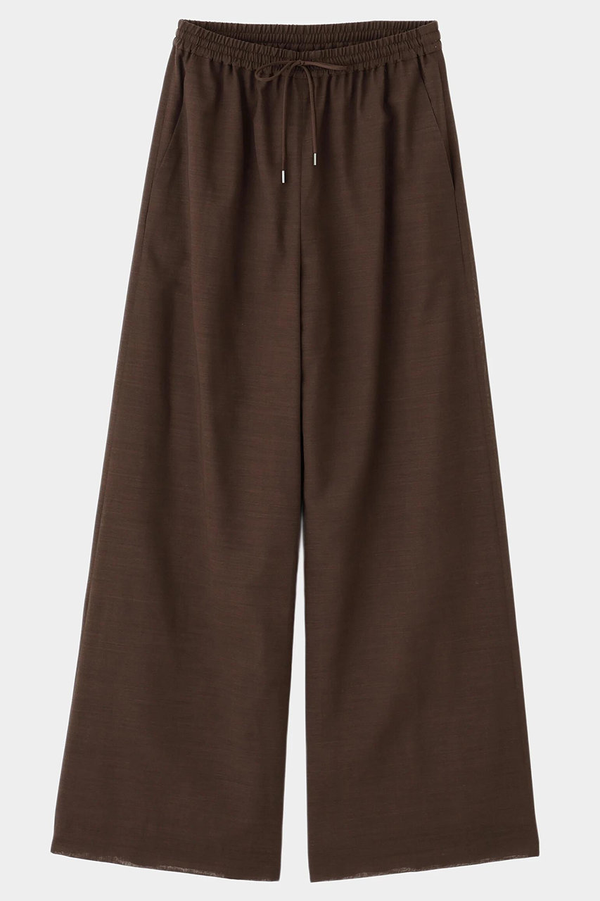 ル フィル/LE PHILのシアーウールパンツ(ブラウン/5345230904)