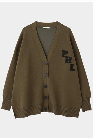 【美品】LE PHIL ルフィル ジレ カーディガン パープル オーバーサイズカーディガン | LE PHIL（ル フィル） ｜【公式