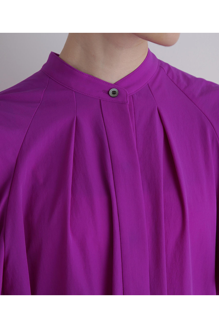 LE PHIL(ル フィル)｜ナイロンストレッチワンピース/パープル の通販