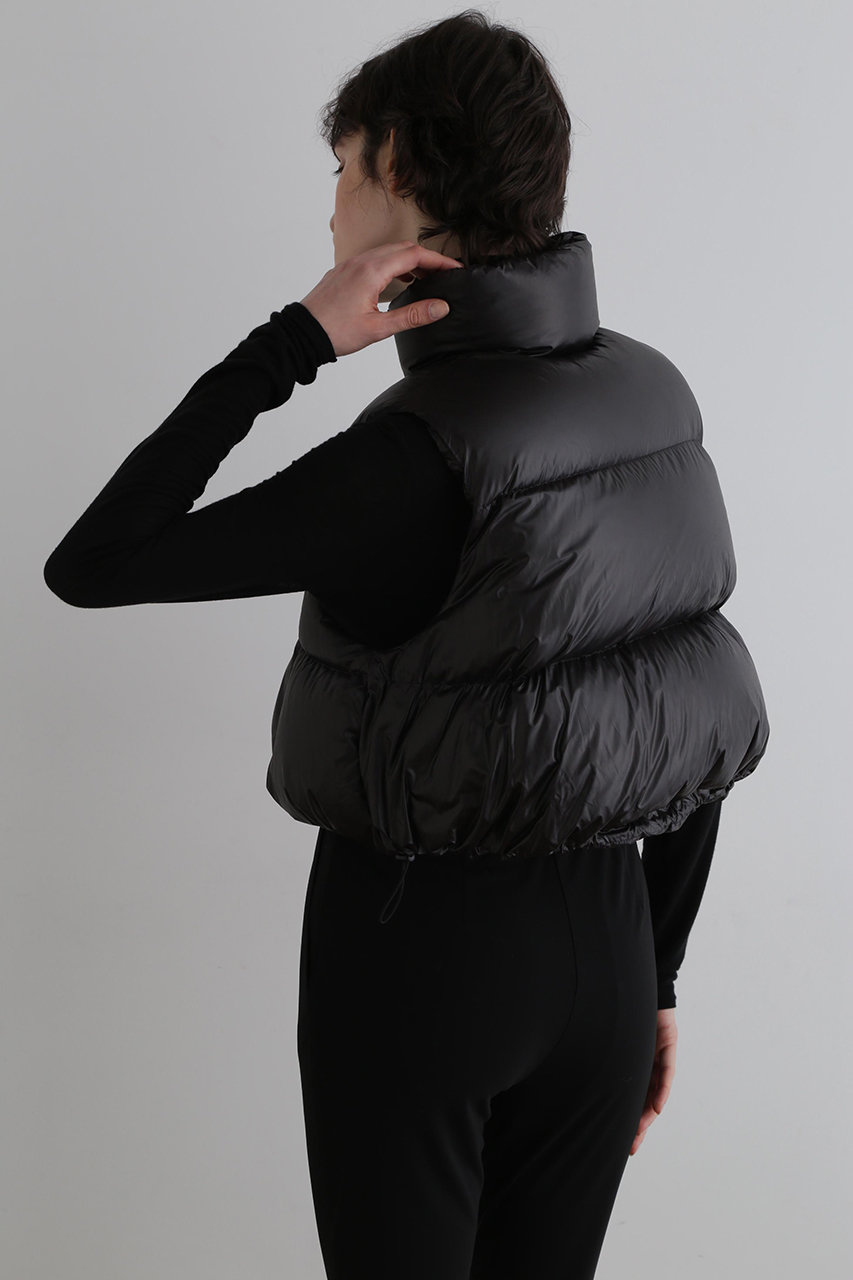 LE PHIL(ル フィル)｜リバーシブルボリュームダウンベスト/ブラック の