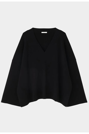 ル フィル/LE PHILのオーバーサイズニットケーププルオーバー(110300/110301)