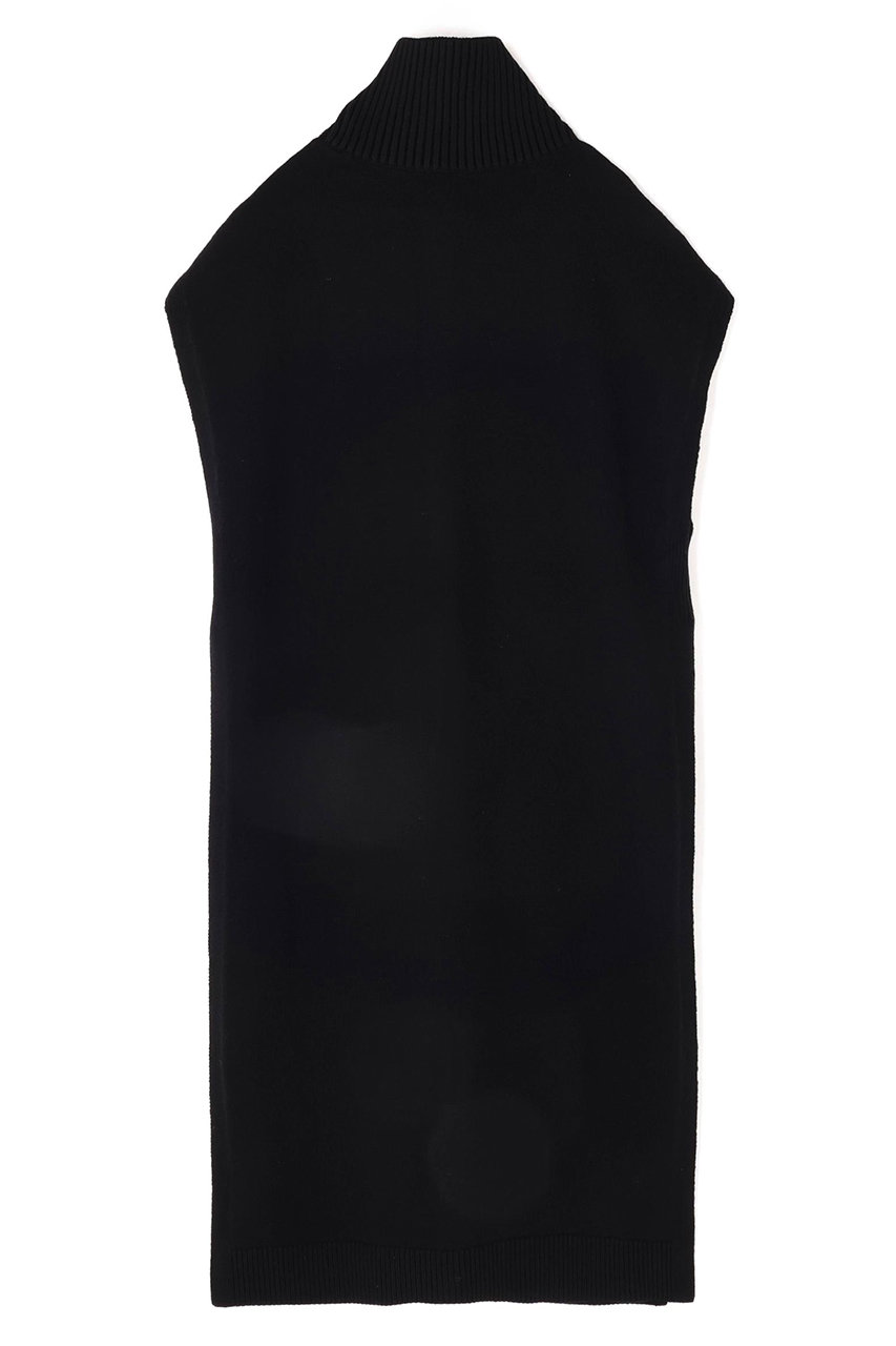 LE PHIL(ル フィル)｜ウールミドルゲージロングジレ/ブラック の通販