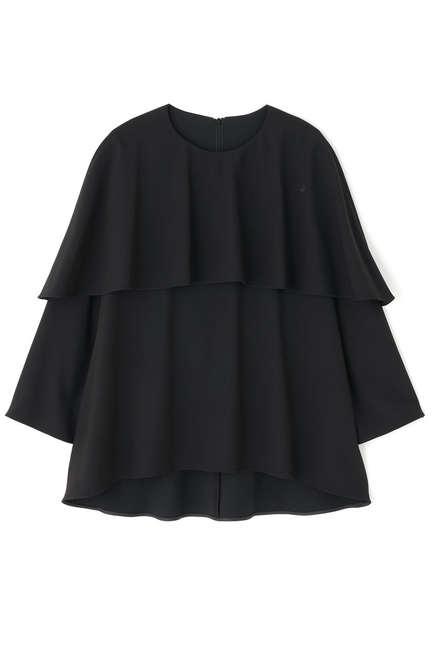 ル フィル/LE PHILの起毛２ＷＡＹツイルブラウス(ブラック/5345210009)