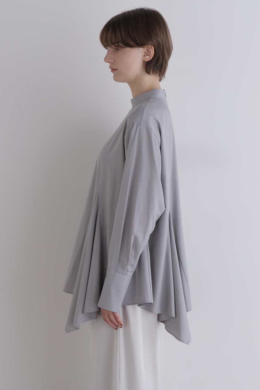 LE PHIL(ル フィル)｜スクエアヘムブラウス/グレー の通販｜ELLESHOP