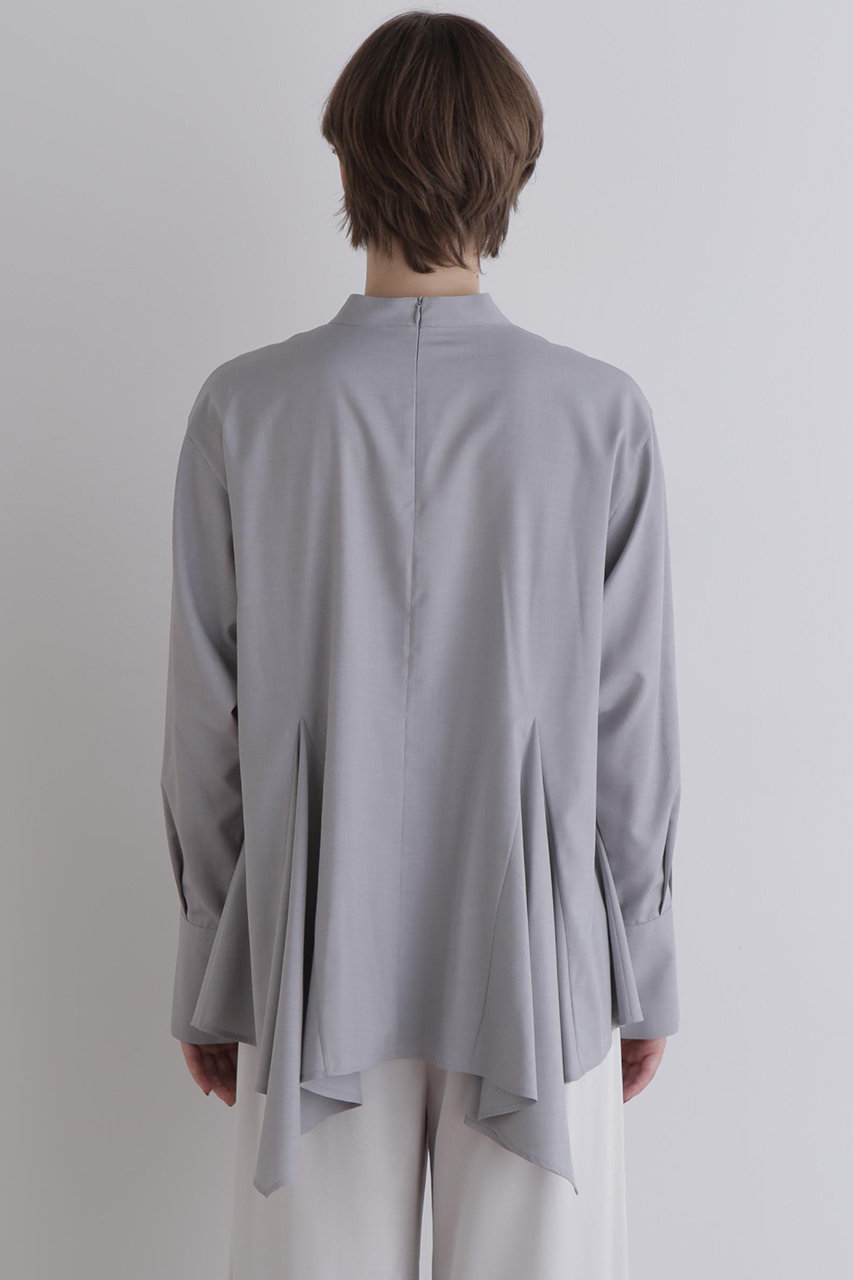 LE PHIL(ル フィル)｜スクエアヘムブラウス/グレー の通販｜ELLESHOP