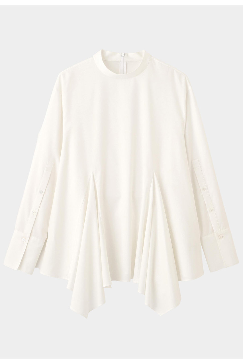 ル フィル/LE PHILのスクエアヘムブラウス(ホワイト/5345210013)