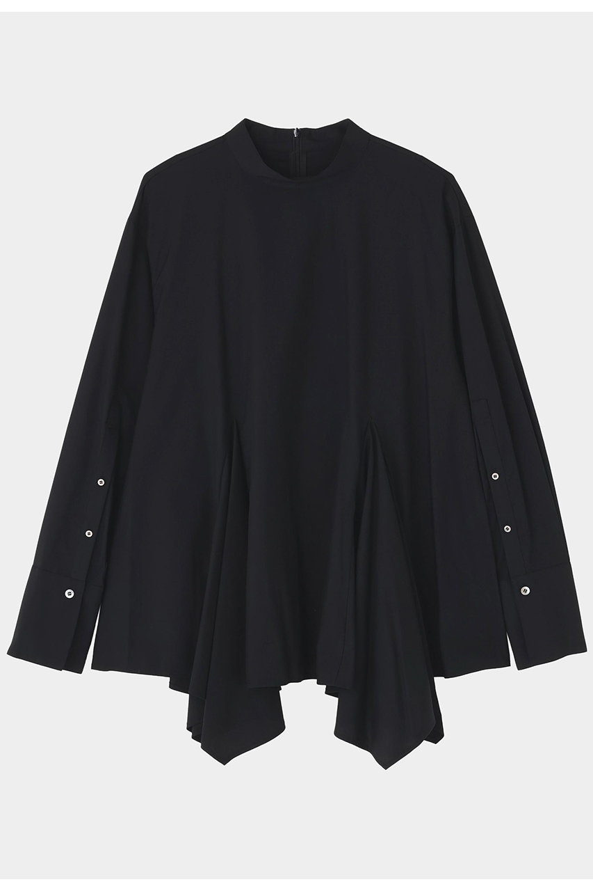 ル フィル/LE PHILのスクエアヘムブラウス(ブラック/5345210013)