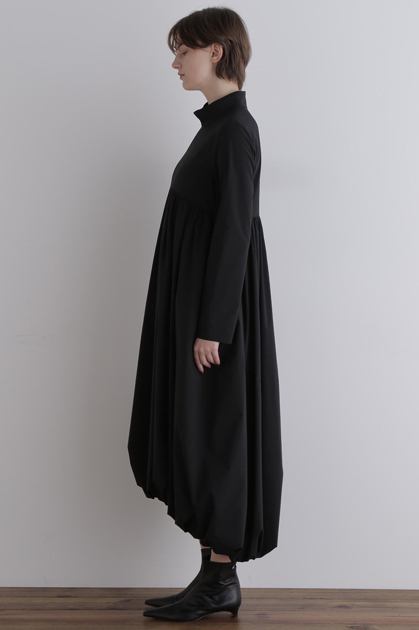 LE PHIL(ル フィル)｜タフタバルーンワンピース/ブラック の通販