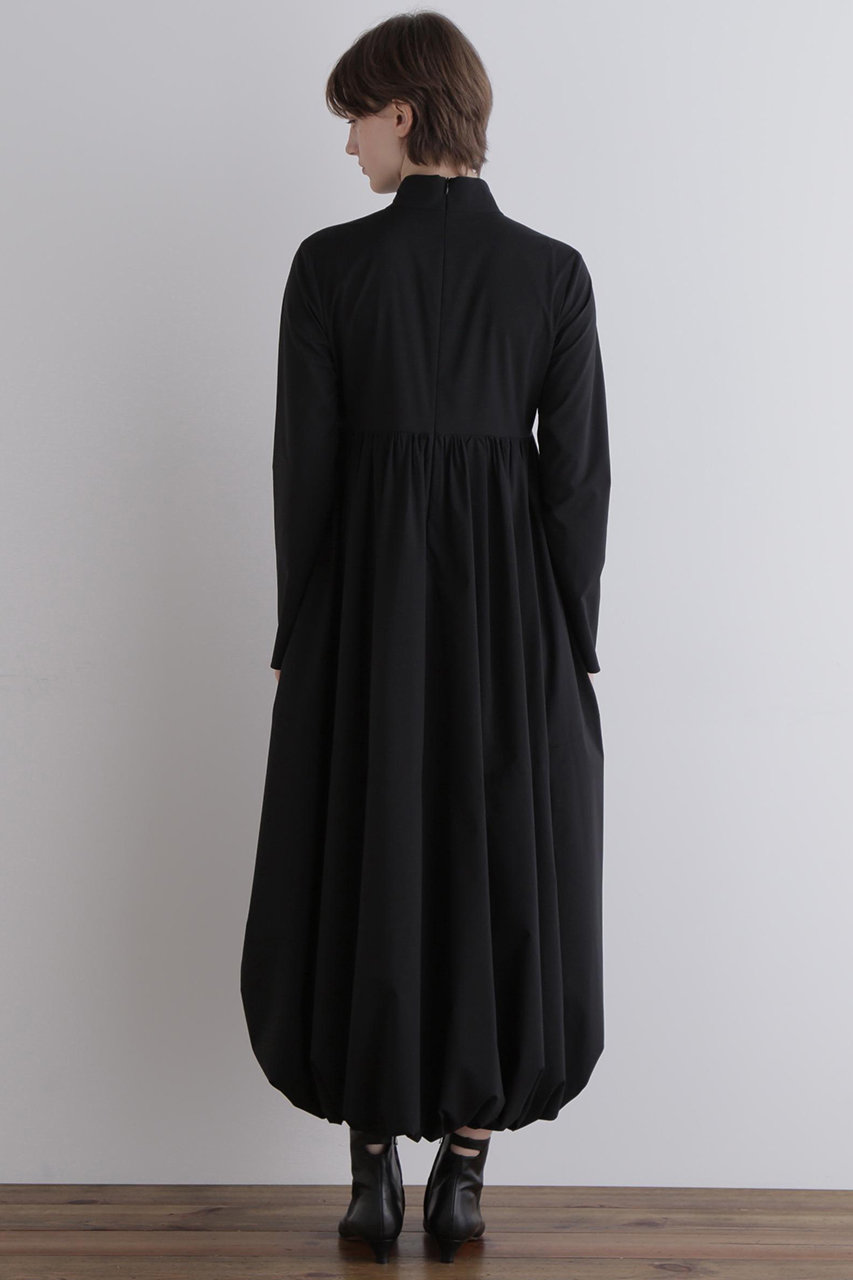 LE PHIL(ル フィル)｜タフタバルーンワンピース/ブラック の通販