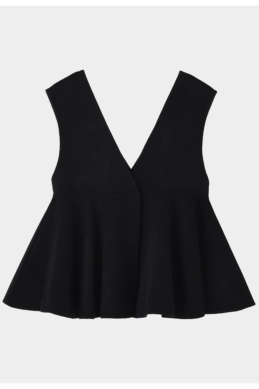 LE PHIL(ル フィル)｜ピュアカシミアショートペプラムジレ