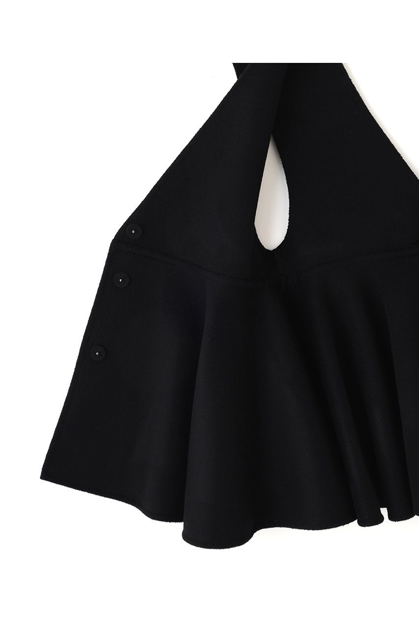 LE PHIL(ル フィル)｜ピュアカシミアショートペプラムジレ