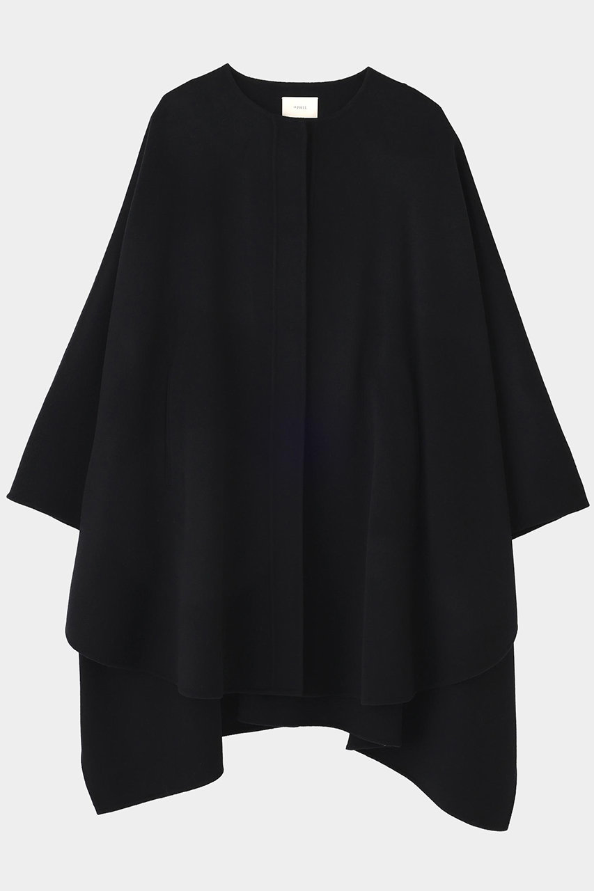 LE PHIL ピュアカシミアケープ (ブラック, 1) ル フィル ELLE SHOP LE PHIL ピュアカシミアケープ (ブラック, 1) ル フィル ELLE SHOP