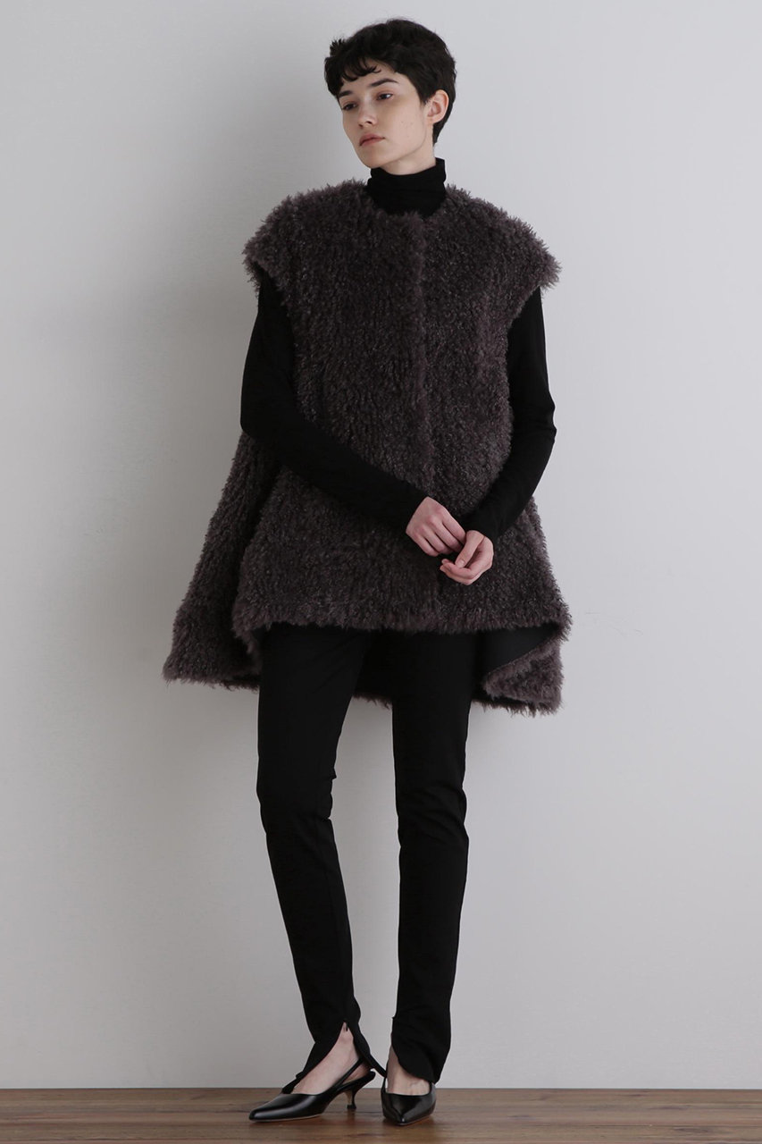 LE PHIL(ル フィル)｜ダブルニードルファージレ/グレー の通販