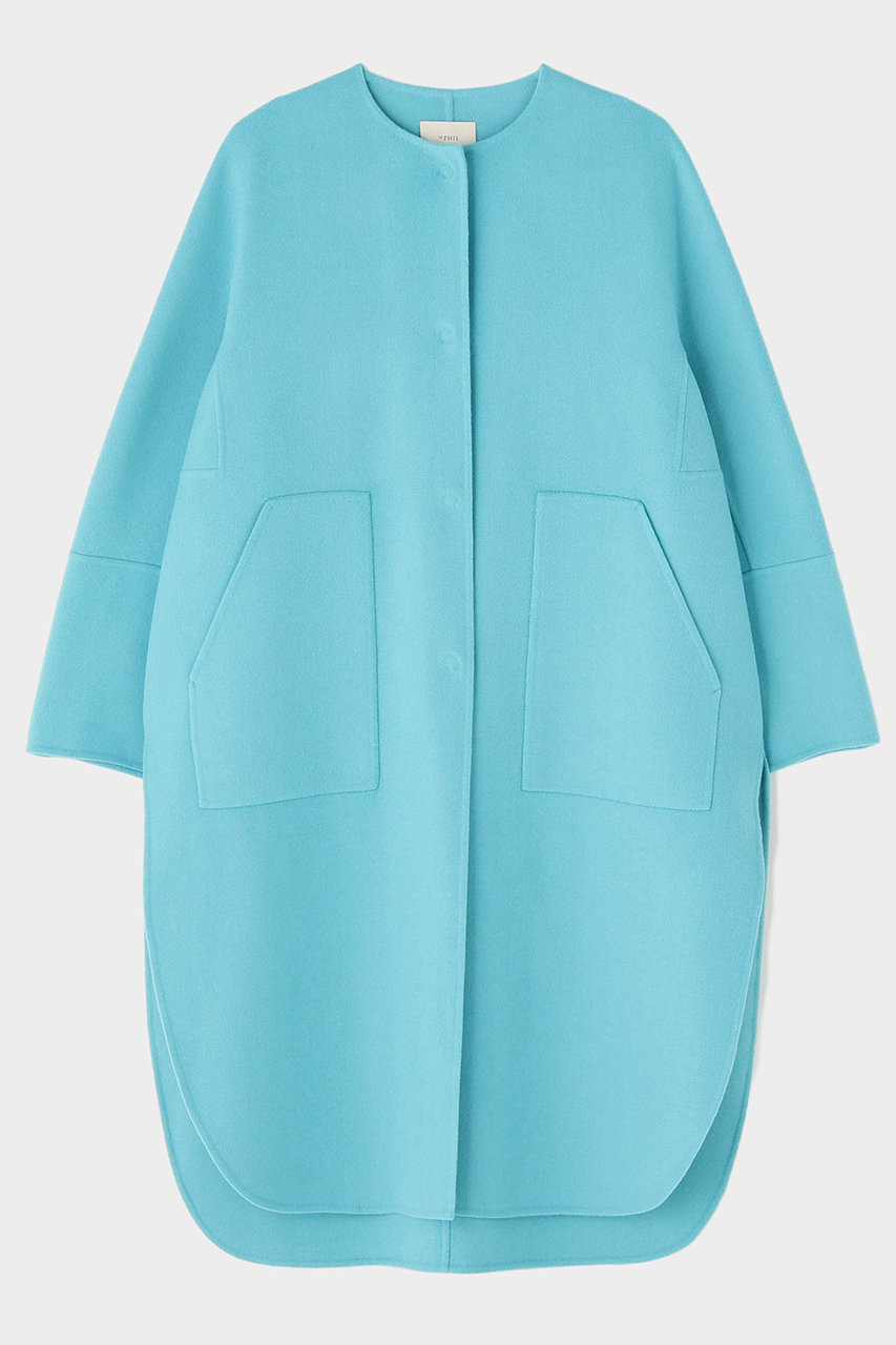 ル フィル/LE PHILのソフトウールリバーコート(グリーン/5345252100)