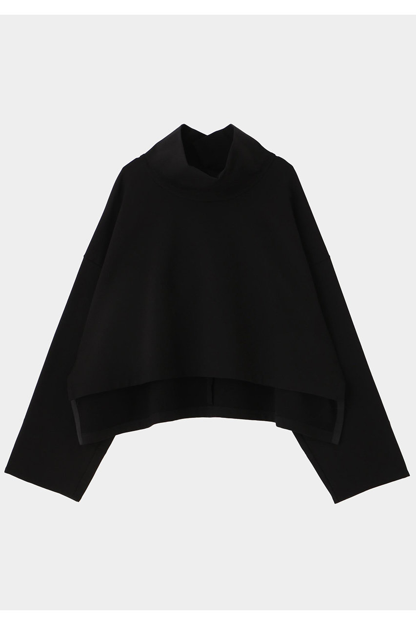 LE PHIL ハイネッククロプドプルオーバー (ブラック, Ｆ) ル フィル ELLE SHOP