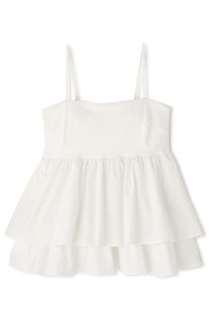 ル フィル/LE PHILのフリルキャミソール(110400/110401)