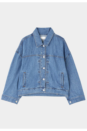 ELISA エルザ⭐︎美品☆ネイビーのコットンツイードジャケット☆ LINEN COTTONストレッチジャケット | イエナ(IENA) | マルイ