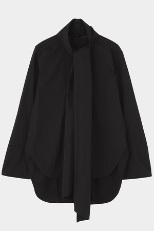 ル フィル/LE PHILのコンパクトナイロンボウタイブラウス(110400/110403)