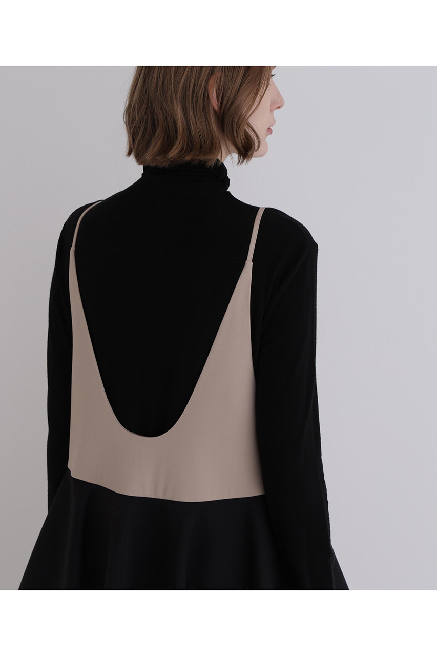 LE PHIL ルフィル ペプラムトップス チュニック 黒 新品ファッション