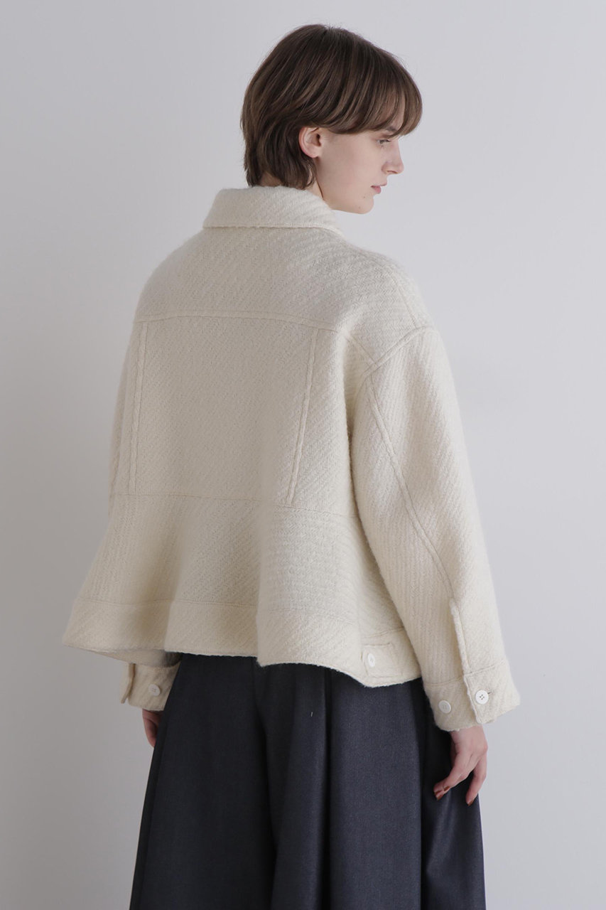 LE PHIL(ル フィル)｜ロービングカルゼジャケット/ホワイト の通販