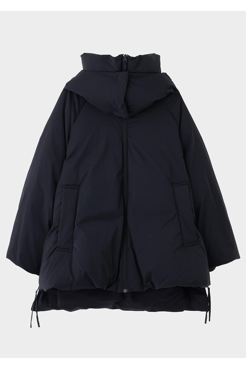 LE PHIL テントラインダウンジャケット (ブラック, ０) ル フィル ELLE SHOP