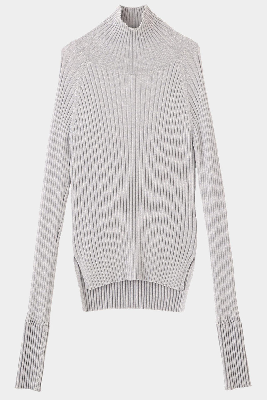 LE PHIL(ル フィル)｜ウールリブタートル/グレー の通販｜ELLESHOP