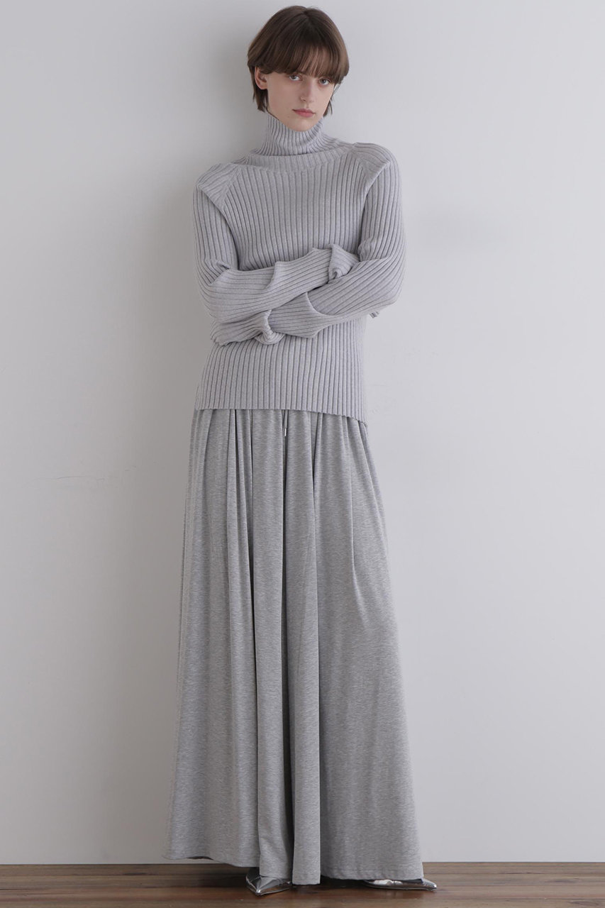 LE PHIL(ル フィル)｜ウールリブタートル/グレー の通販｜ELLESHOP