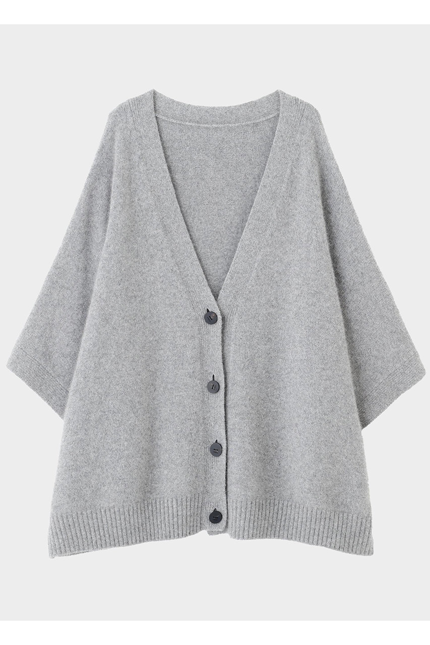 LE PHIL フォックス混ニット (グレー, Ｆ) ル フィル ELLE SHOP