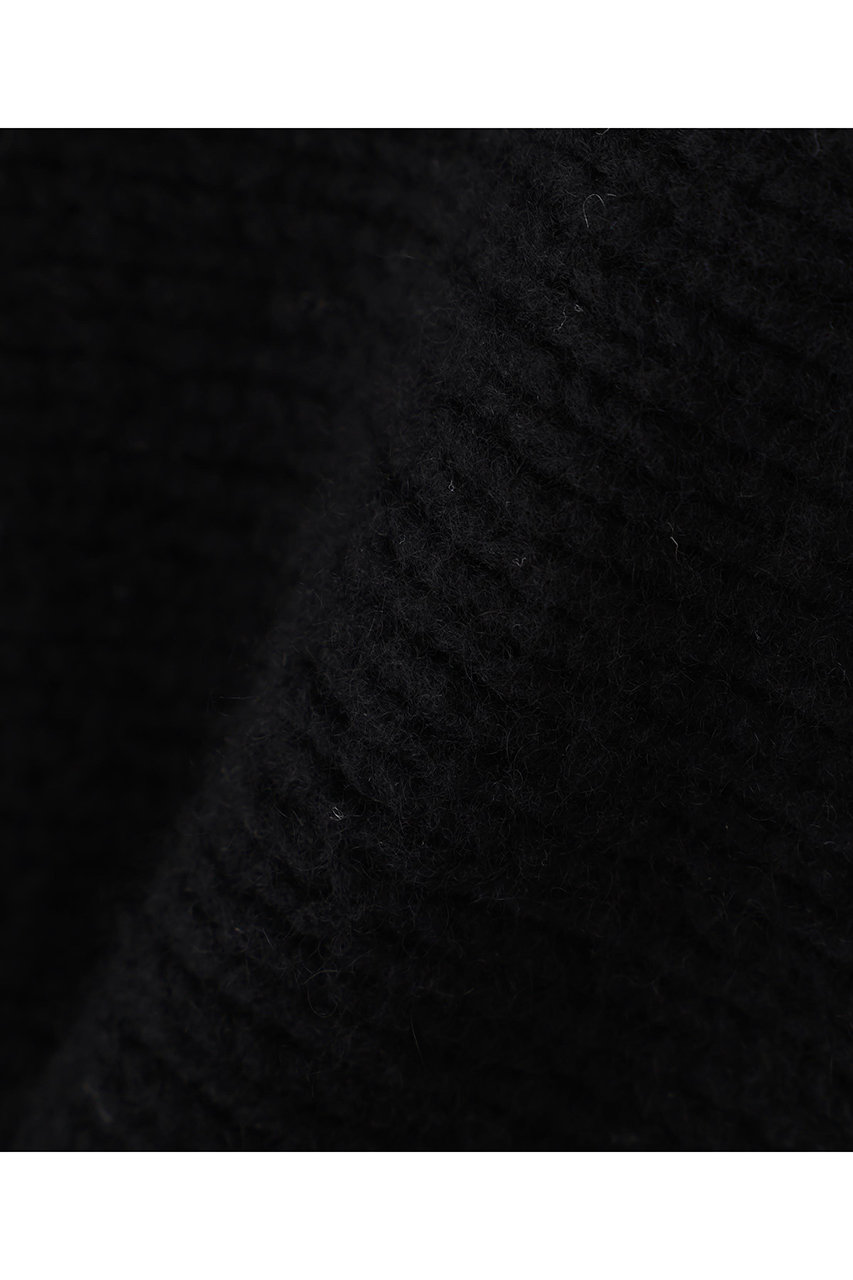 LE PHIL(ル フィル)｜タートルネックプルオーバーニット/ブラック の