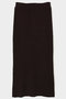 ワイドリブニットスカート ル フィル/LE PHIL ブラウン