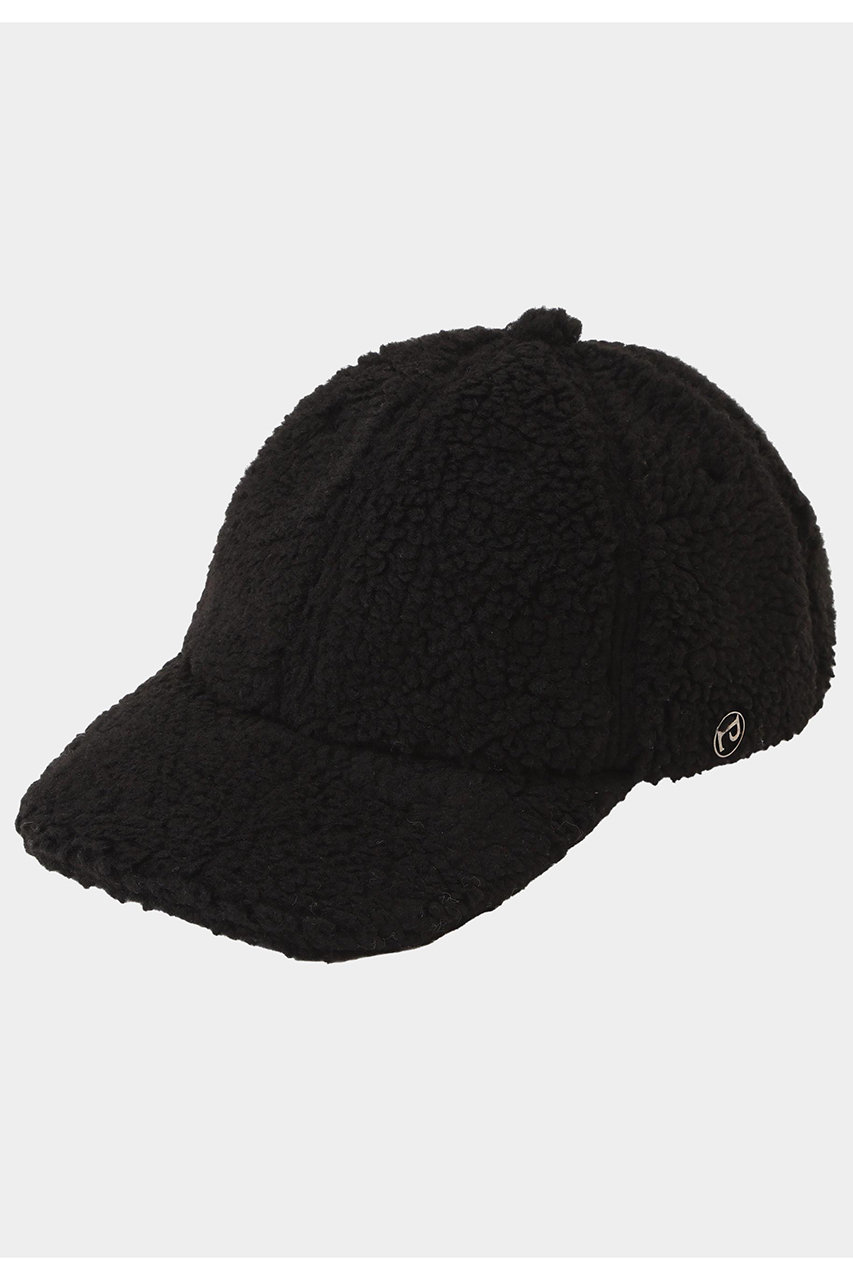 LE PHIL 《LE PHIL SPORTS》ボアパイルＣＡＰ (ブラック, －) ル フィル ELLE SHOP