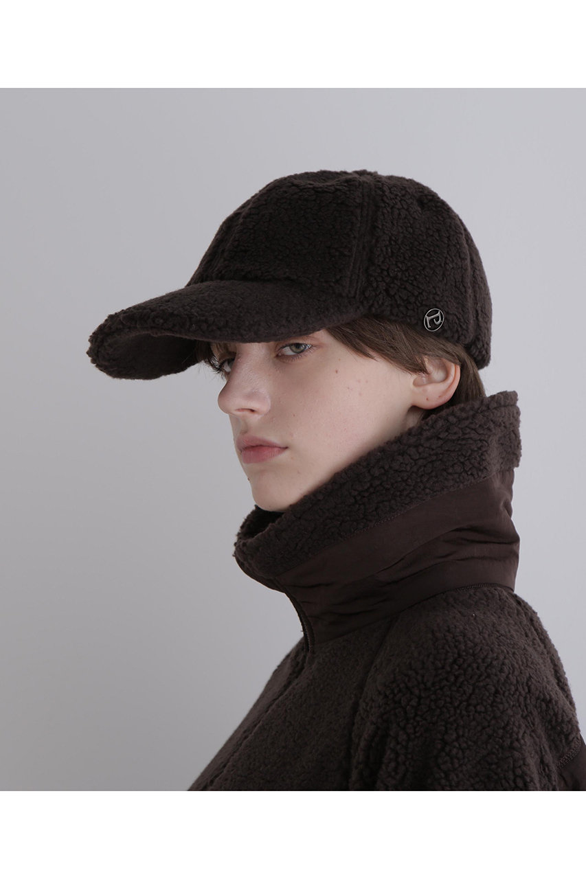 LE PHIL 《LE PHIL SPORTS》ボアパイルCAP (ブラウン, -) ル フィル ELLE SHOP LE PHIL 《LE PHIL SPORTS》ボアパイルCAP (ブラウン, -) ル フィル ELLE SHOP