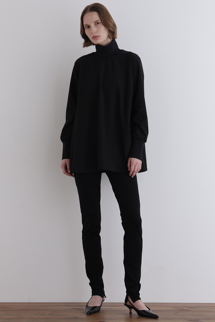 LE PHIL(ル フィル)｜バックフリーステントプルオーバー/ブラック の