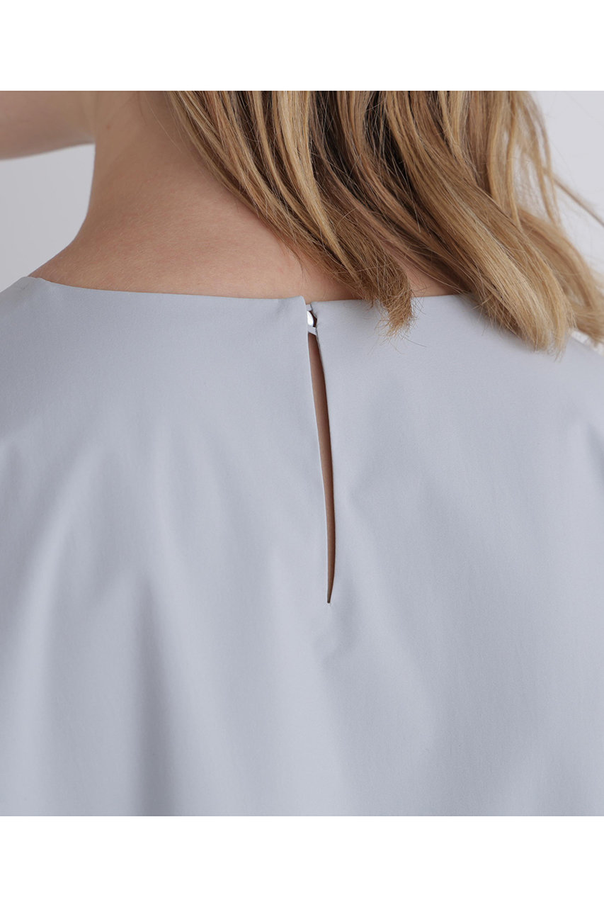 LE PHIL(ル フィル)｜SOLOTEXギャザーブラウス/グレー の通販