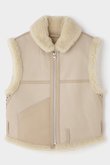 SHEARLING VEST